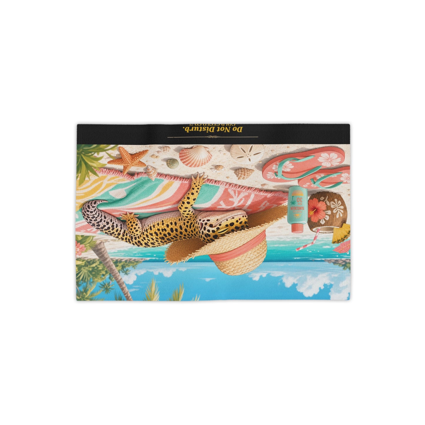 Col101-2-V1-BT-PrimaPrint-DoNotDisturb-SunhatLounging-Leopard-Illustrated-GoldGeckoCo