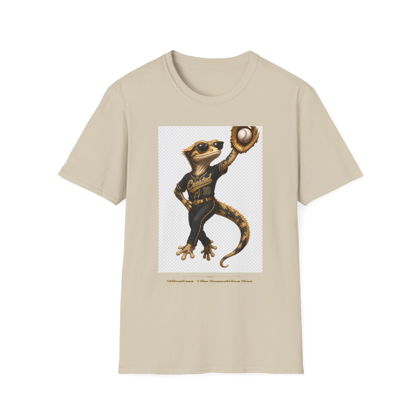 Gold Gecko Co. | Effortless. Like Everything Else. | Outfielder Gecko Tee