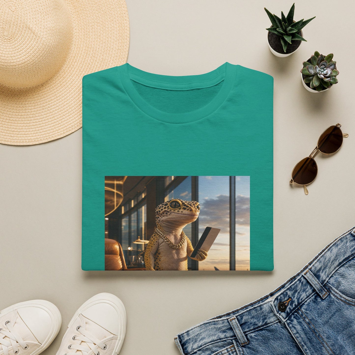 Gold Gecko Co.™ | El Mundo Me Espera | Leopard Gecko | Comfort Colors 6500