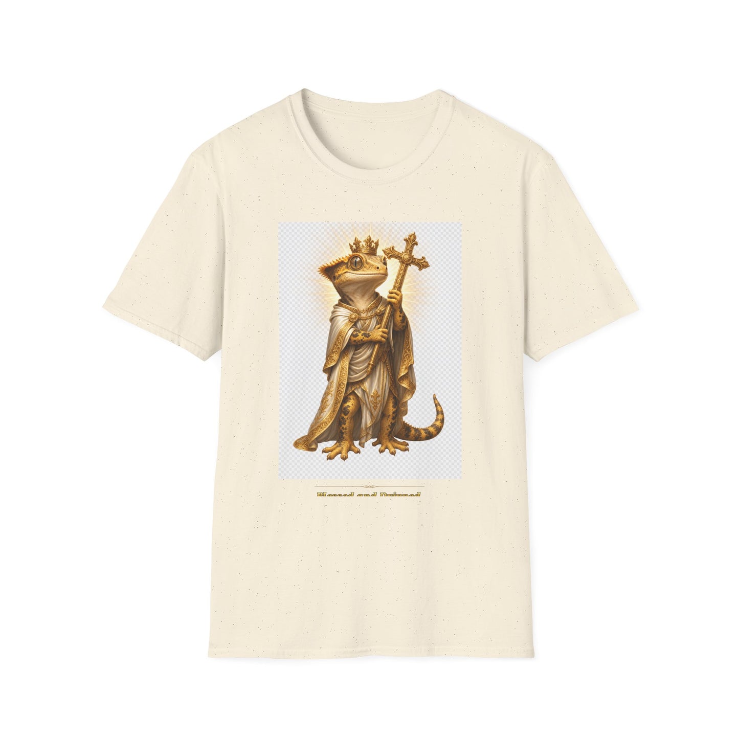 Gold Gecko Co. | Blessed and Dripped | Faith Gecko Tee