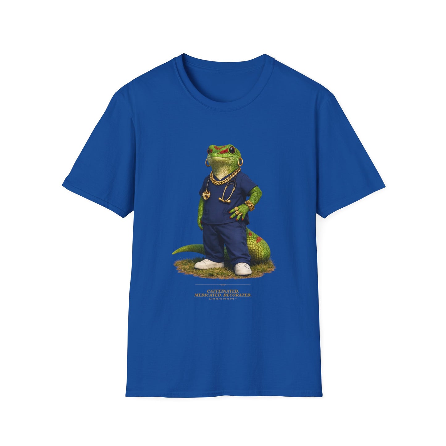 Gold Gecko Co.™ | Scrubs | Day Gecko | Comfort Colors 6500
