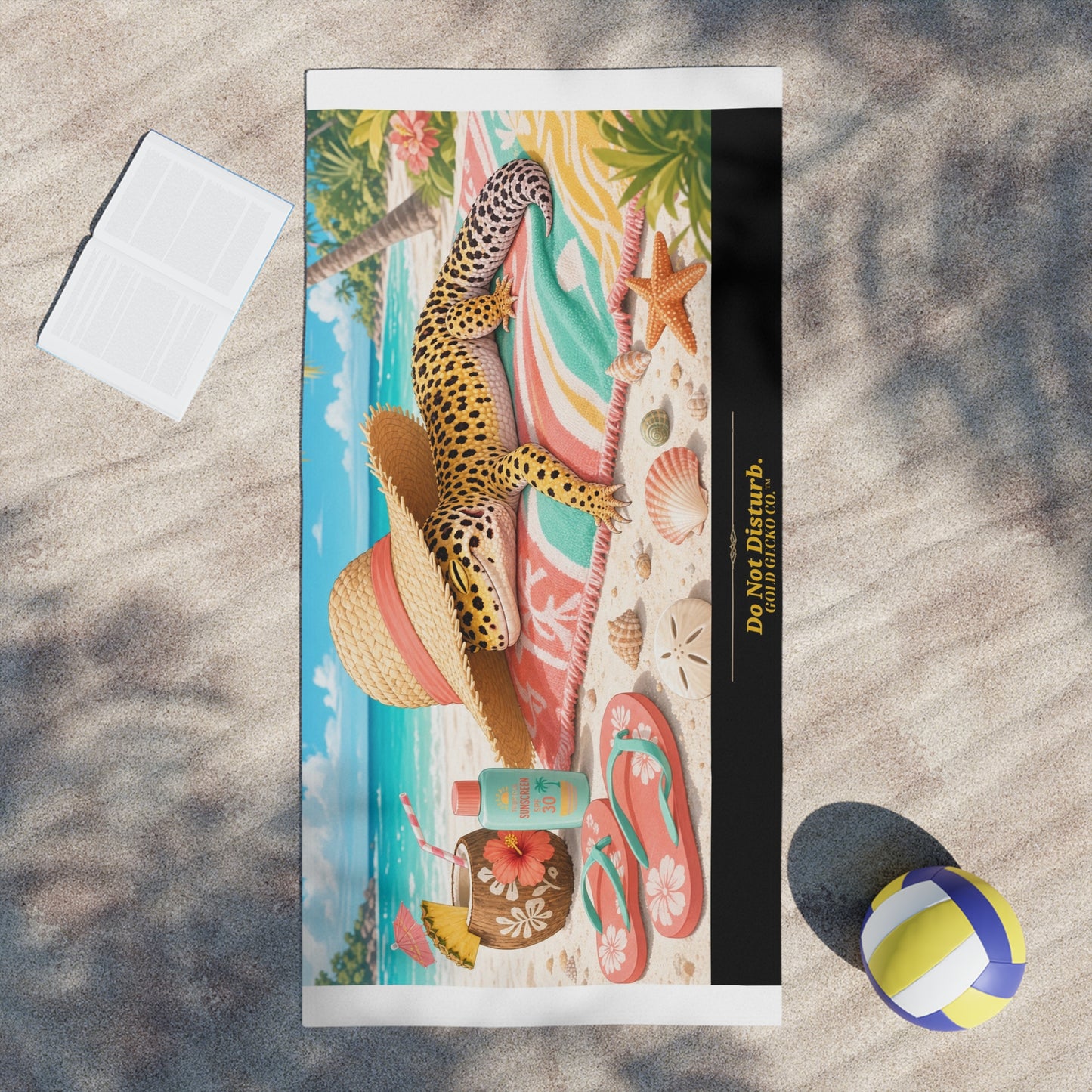 Col2001-02-V1-BT-PrimaPrint-DoNotDisturb-SunhatLounging-Leopard-Illustrated-GoldGeckoCo