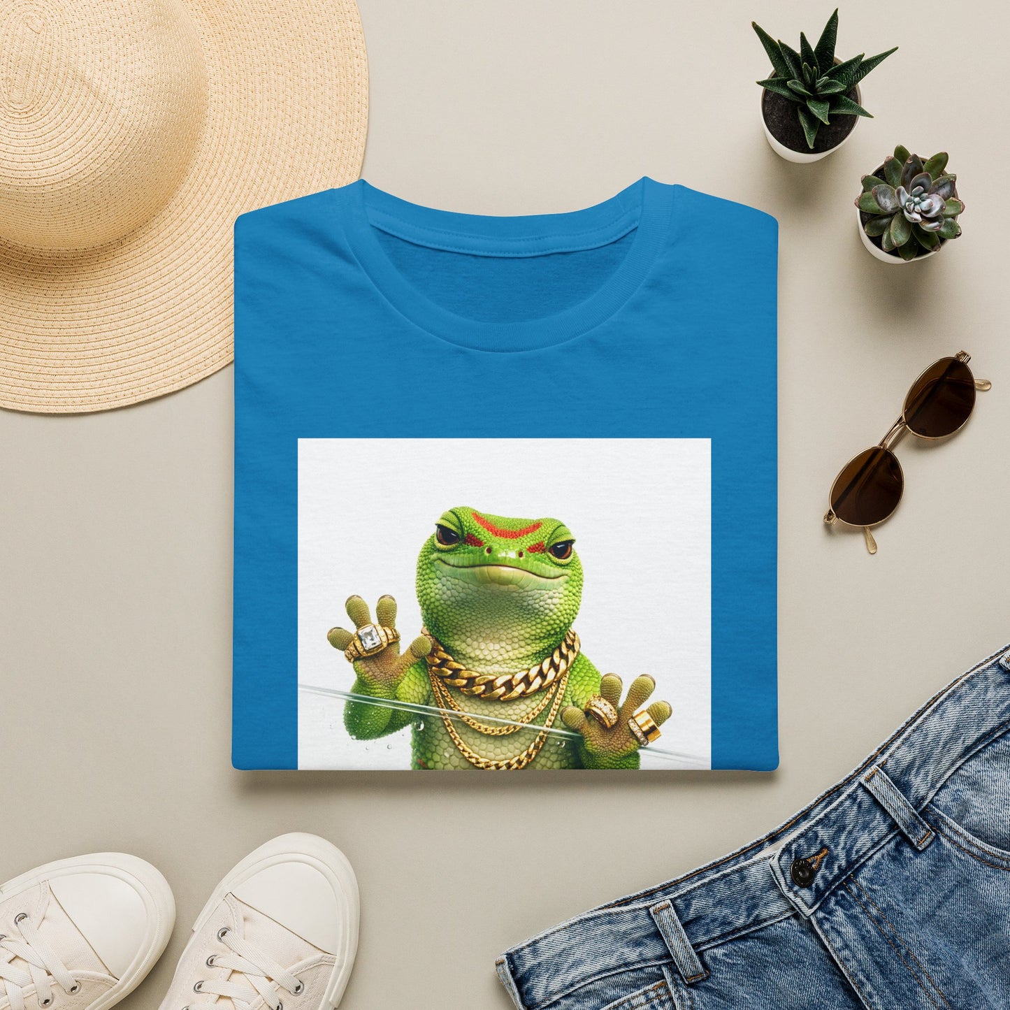 Gold Gecko Co.™ | Glass | Day Gecko | Comfort Colors 6500