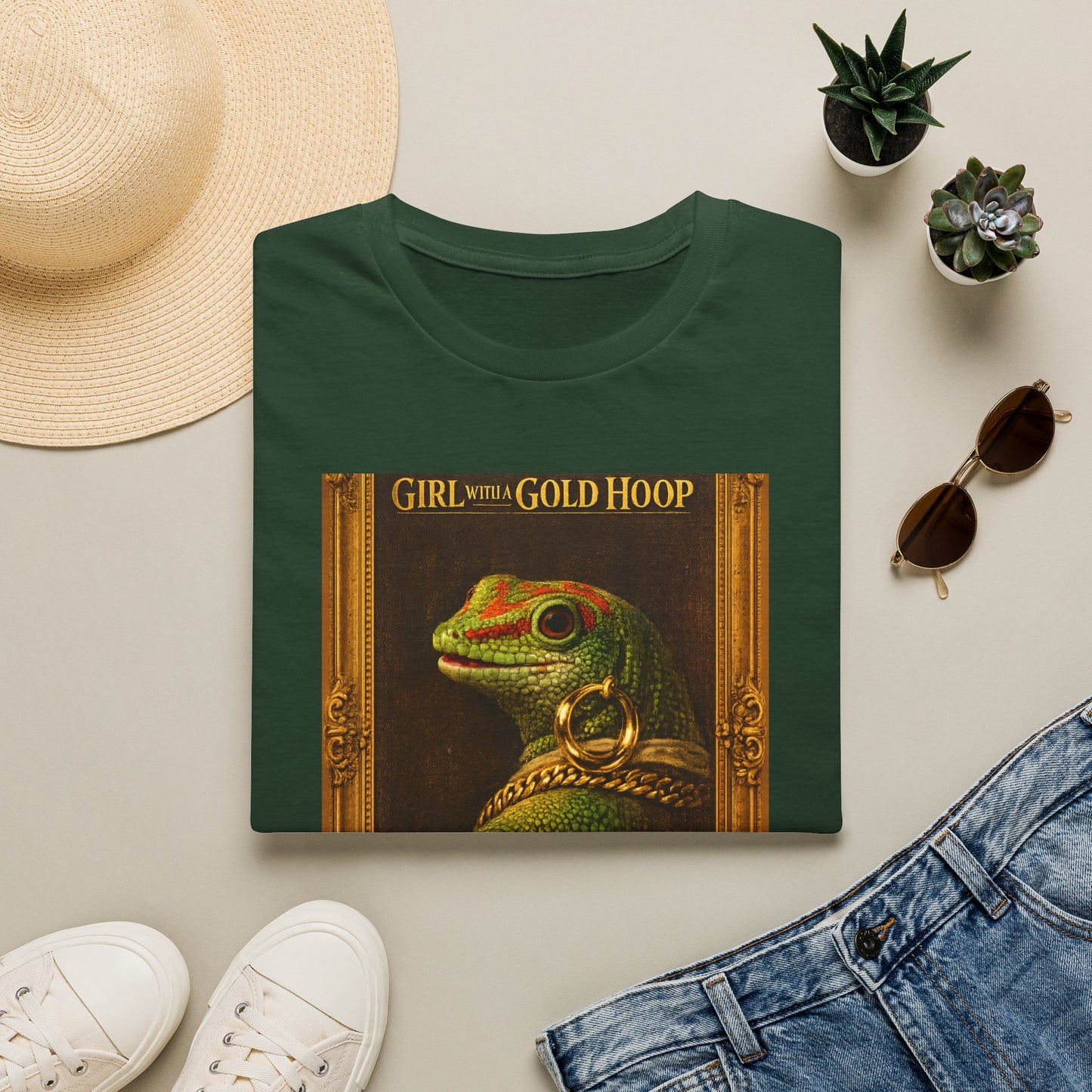 Col1119-7-V1-TS-CC6500-GoldHoopGirl-Crested-GoldGeckoCo