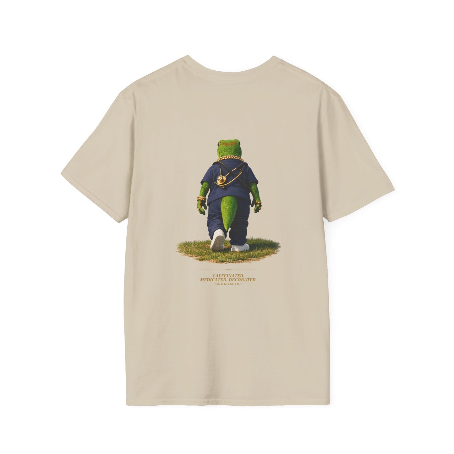 Gold Gecko Co.™ | Scrubs | Day Gecko | Comfort Colors 6500