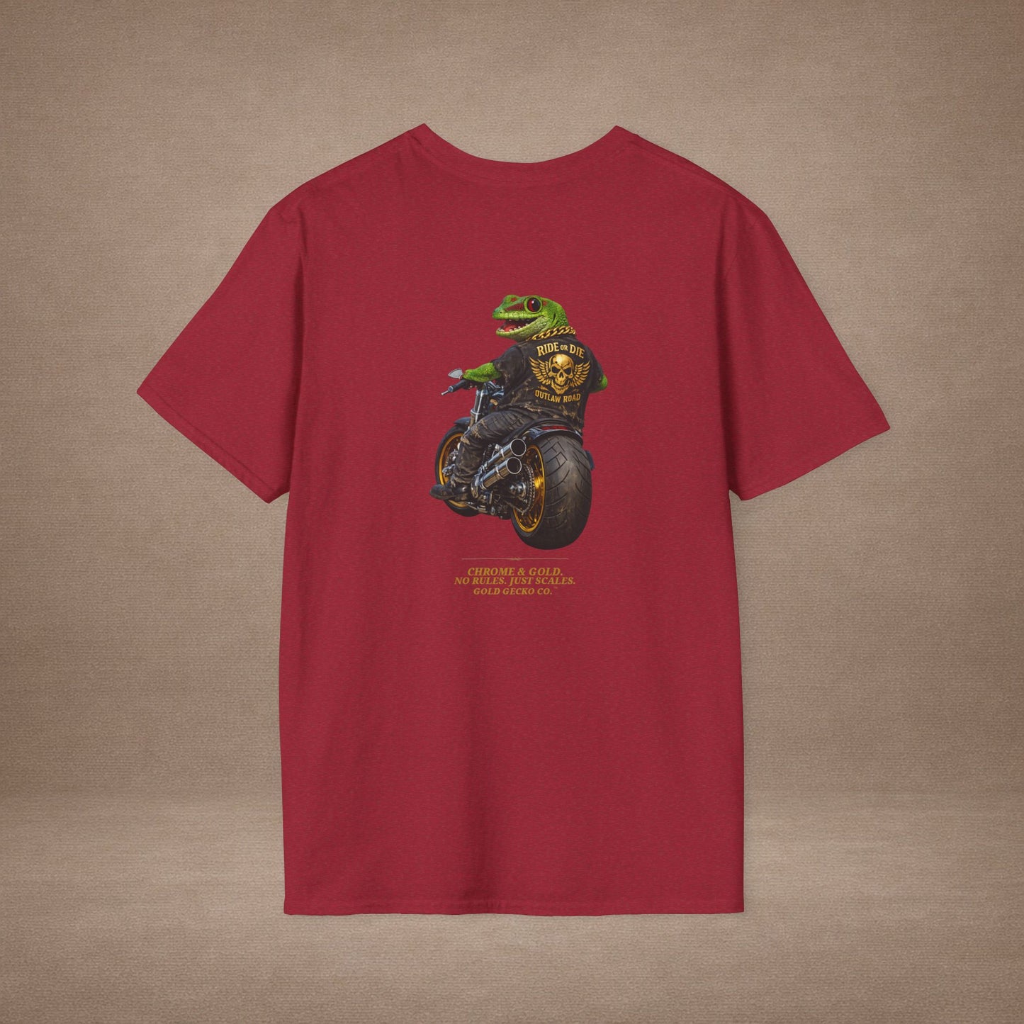 DESIGN #30-3 - Day Gecko + Chopper -No Rules Just Scales