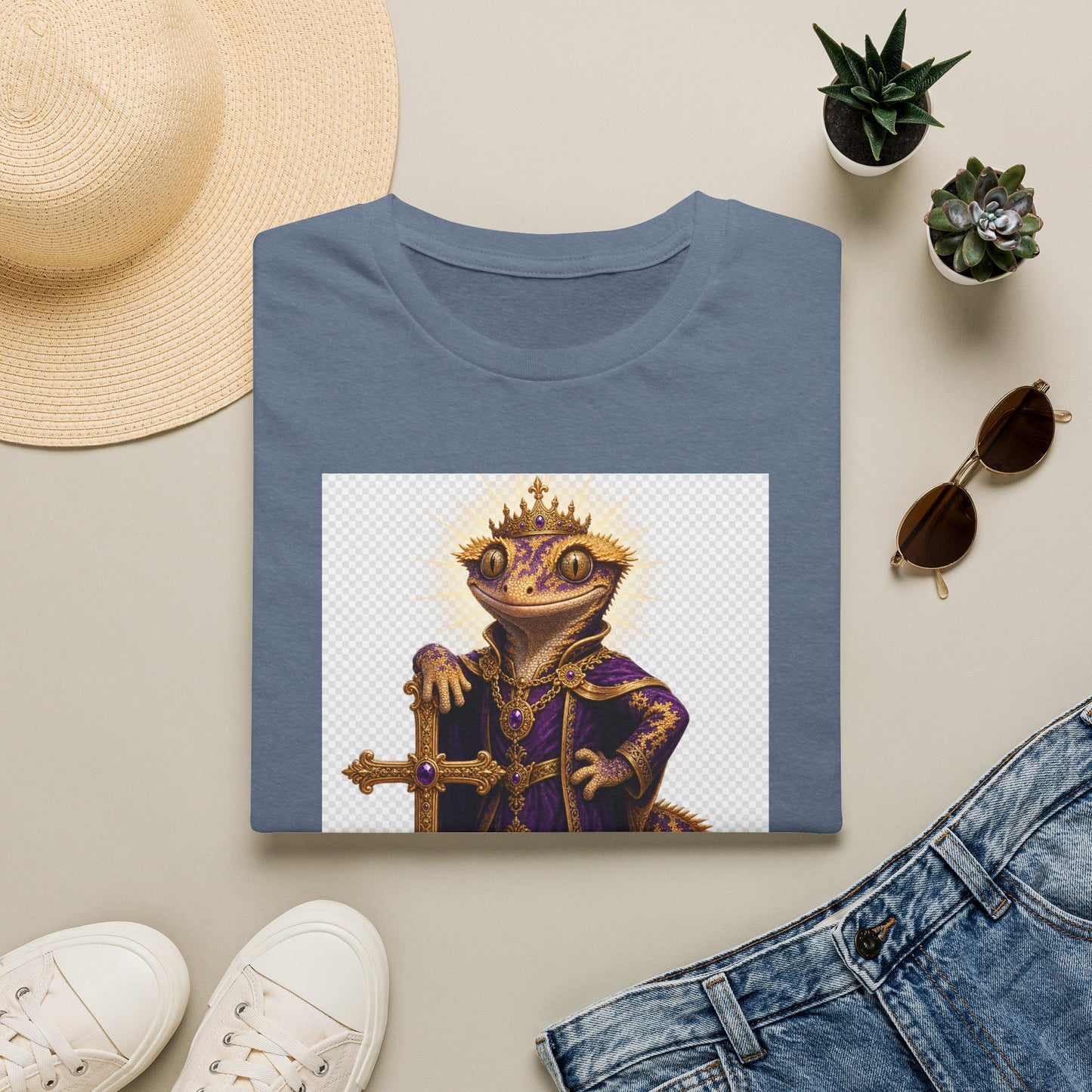 Gold Gecko Co. | He Said I'm Chosen. I Said Obviously. | Faith Gecko Tee