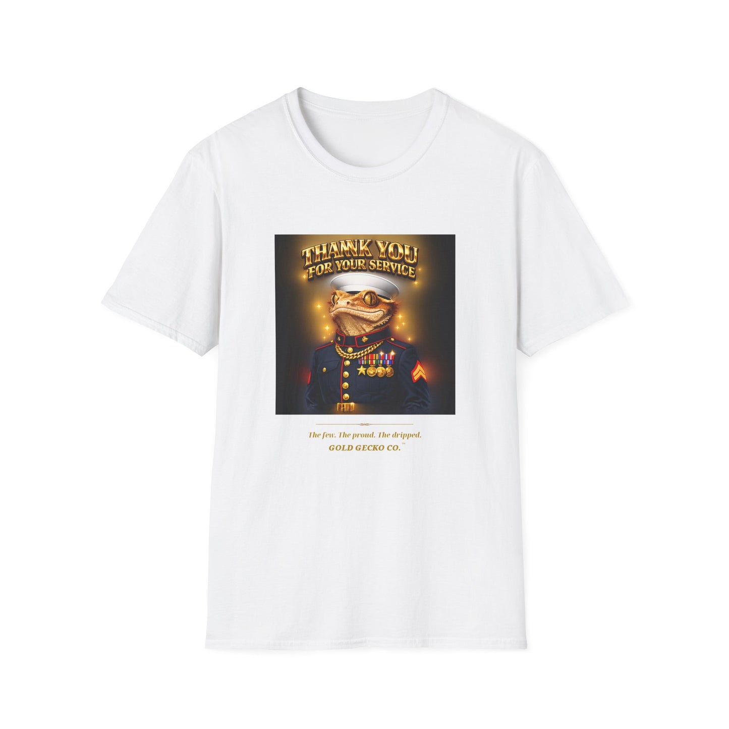 Gold Gecko Co.™ | Marines Semper Drip | Crested Gecko | Comfort Colors 6500