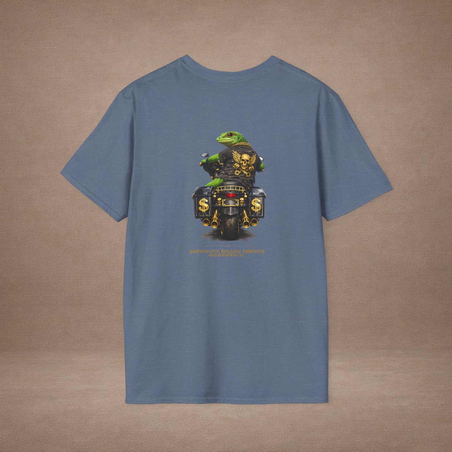 DESIGN #30-4 - Day Gecko + Bagger -No Rules Just Scales