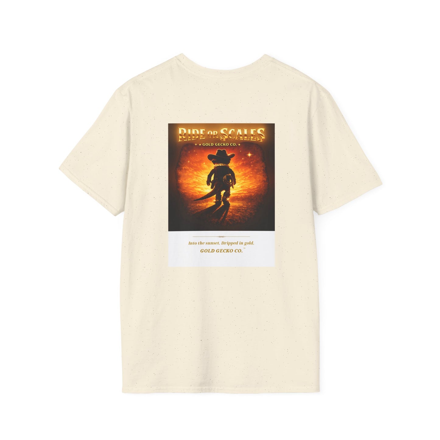 Gold Gecko Co.™ | Sunset Cowboy | Leopard Gecko | Comfort Colors 6500