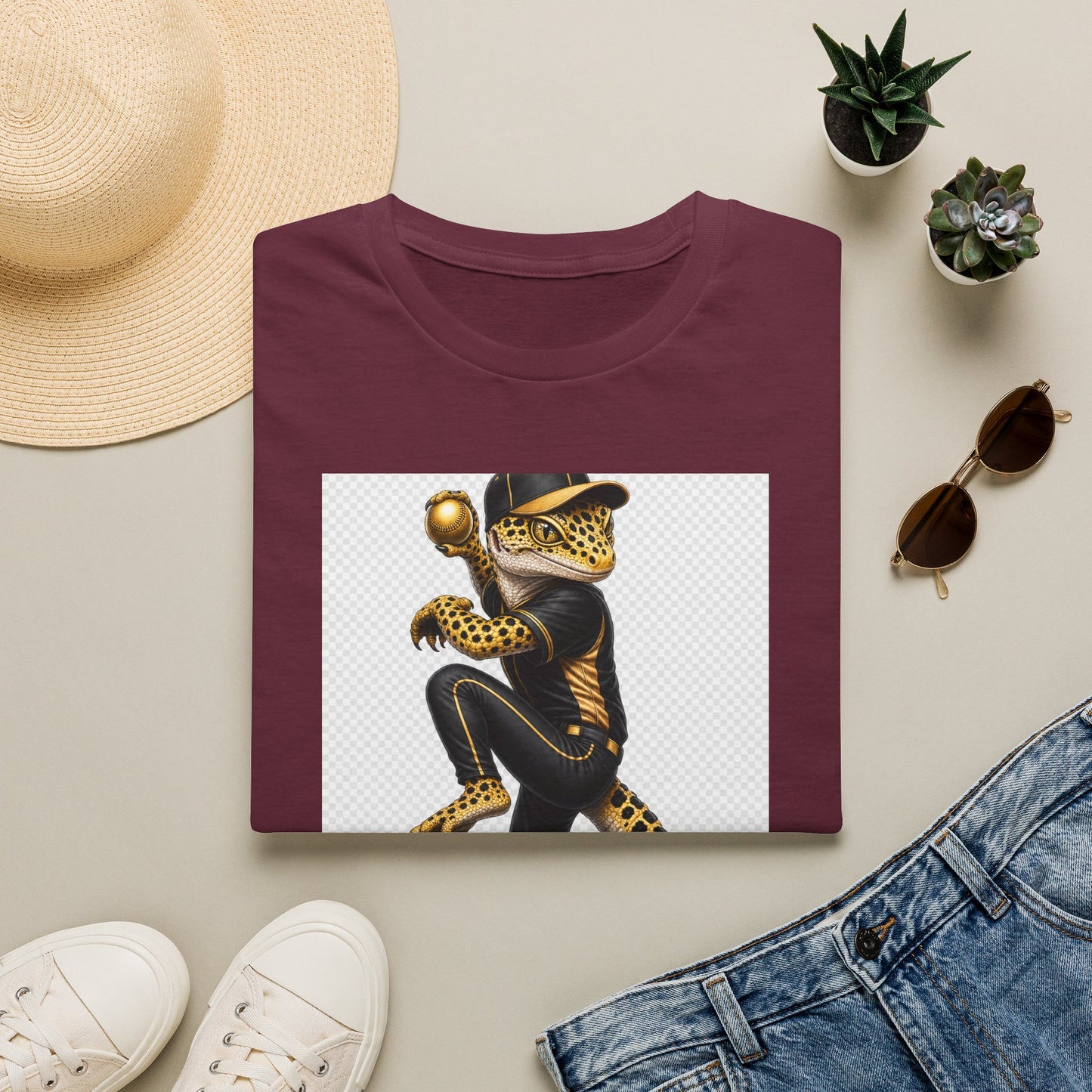 Gold Gecko Co. | The Windup Is Just the Warmup | Pitcher Gecko Tee