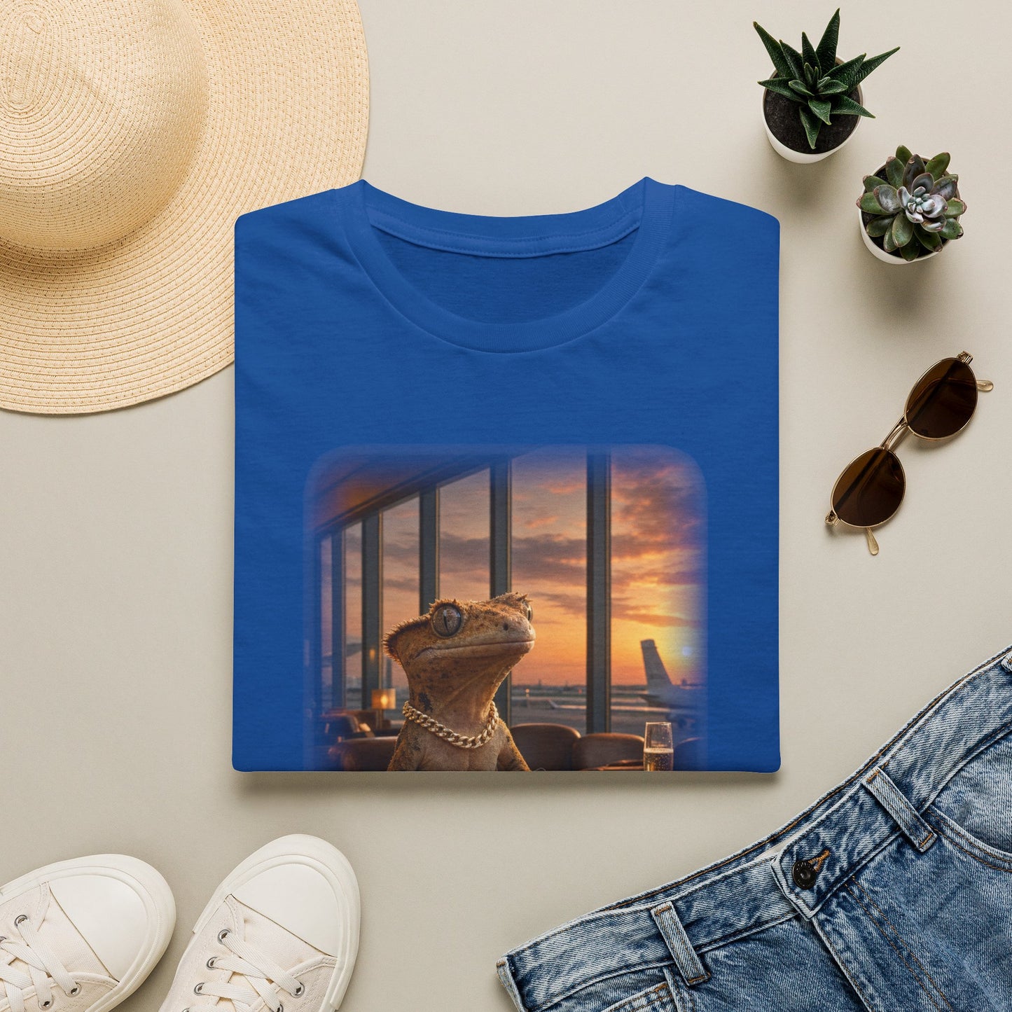 Gold Gecko Co.™ | Passport Stamped | Crested Gecko | Comfort Colors 6500