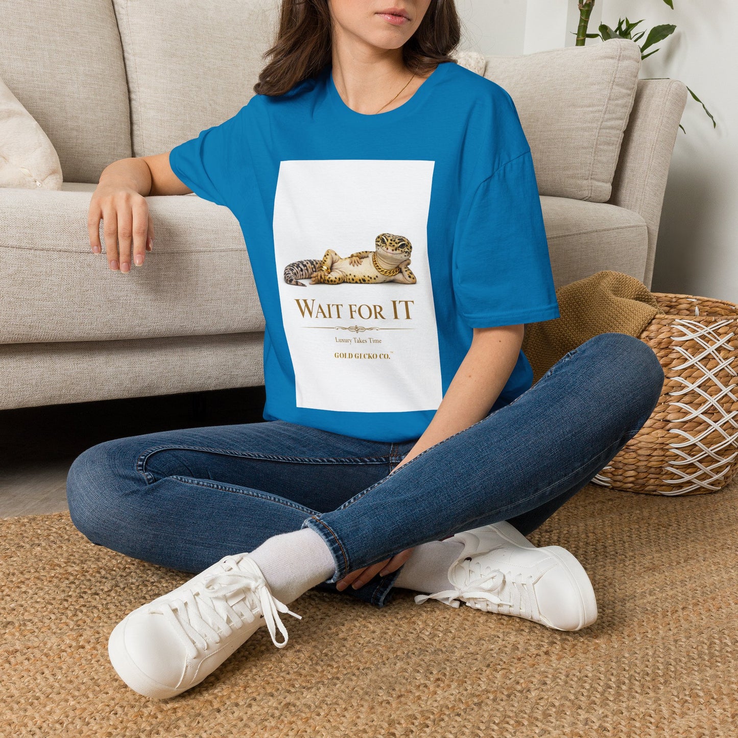 Gold Gecko Co.™ | Lounging | Leopard Gecko | Comfort Colors 6500