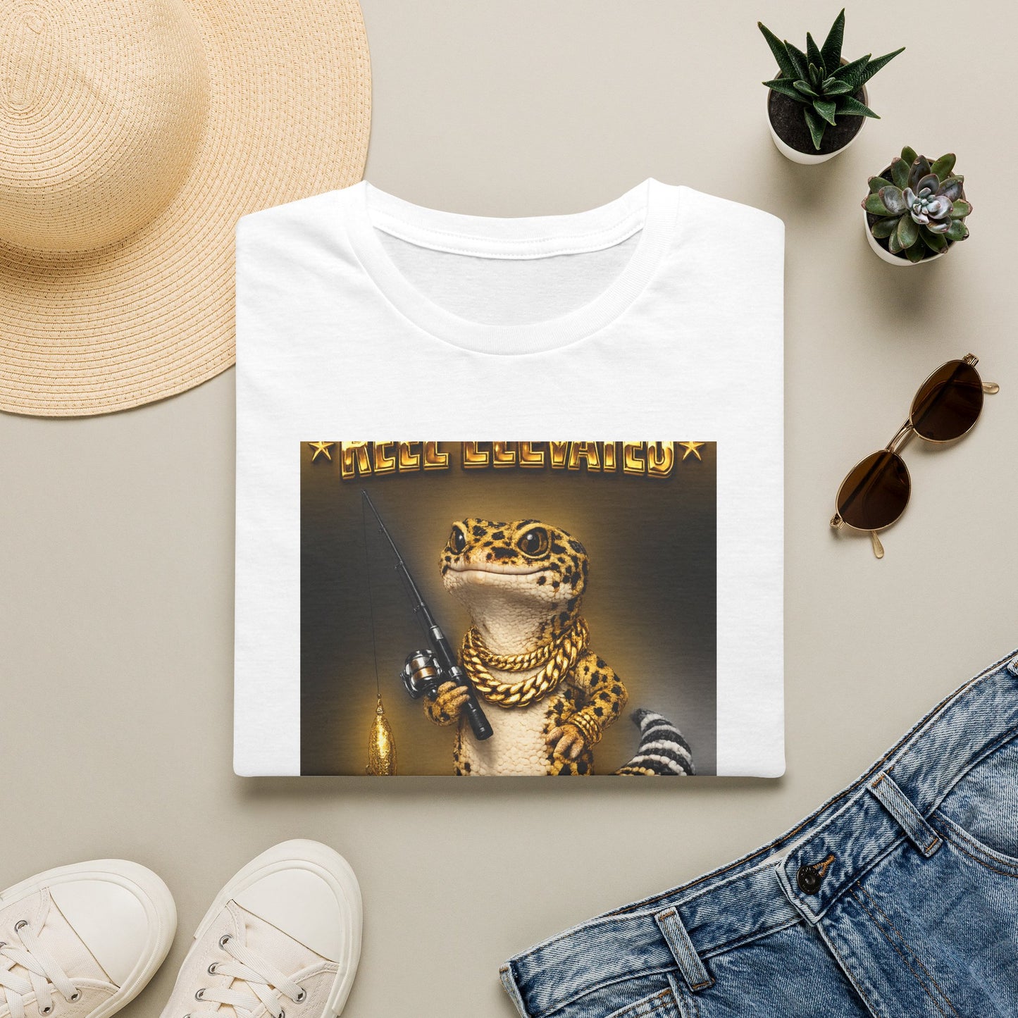Gold Gecko Co.™ | Reel Elevated | Crested Gecko | Comfort Colors 6500