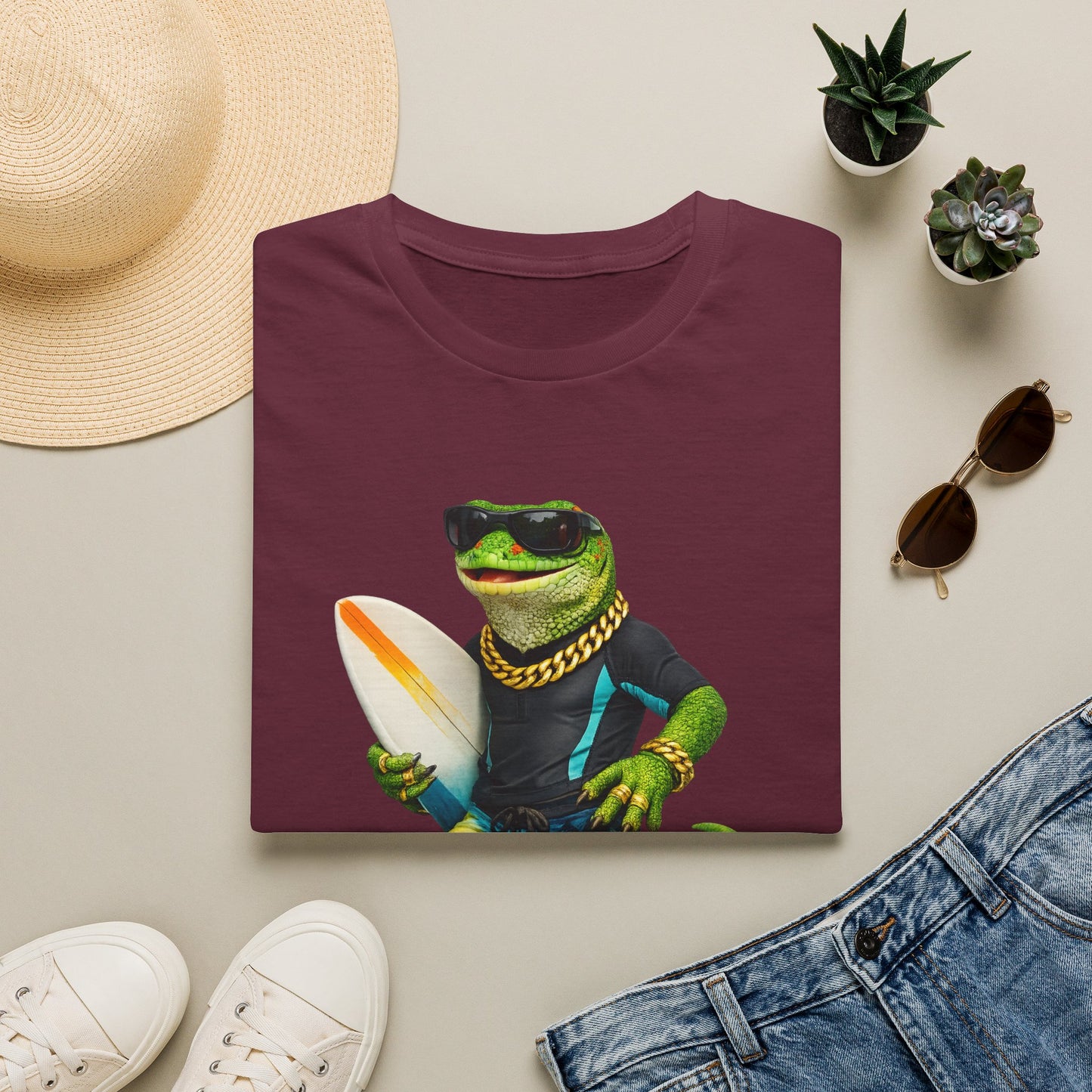 Gold Gecko Co.™ | Scaling Waves | Crested Gecko | Comfort Colors 6500