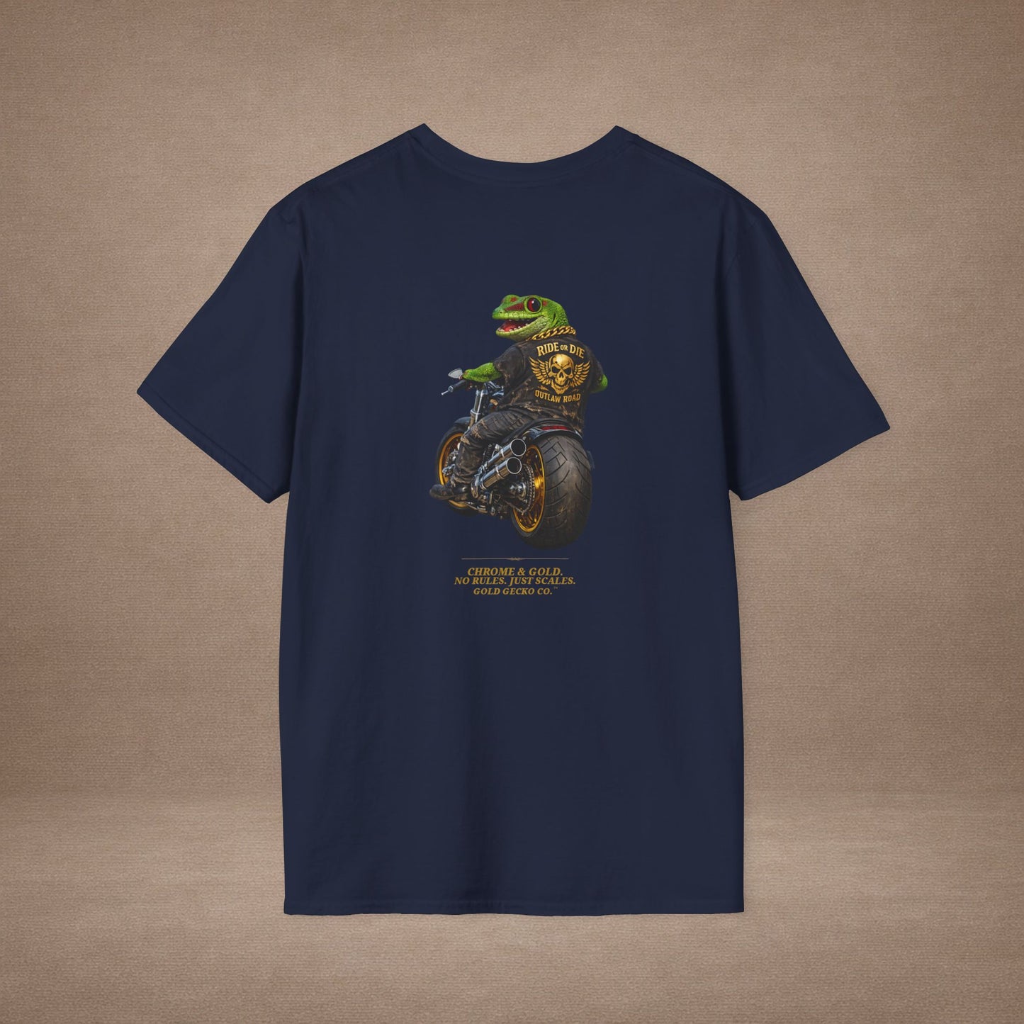 DESIGN #30-3 - Day Gecko + Chopper -No Rules Just Scales