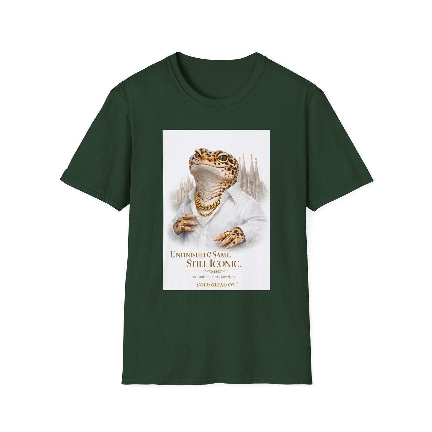 Gold Gecko Co.™ | Sagrada Familia | Day Gecko | Comfort Colors 6500