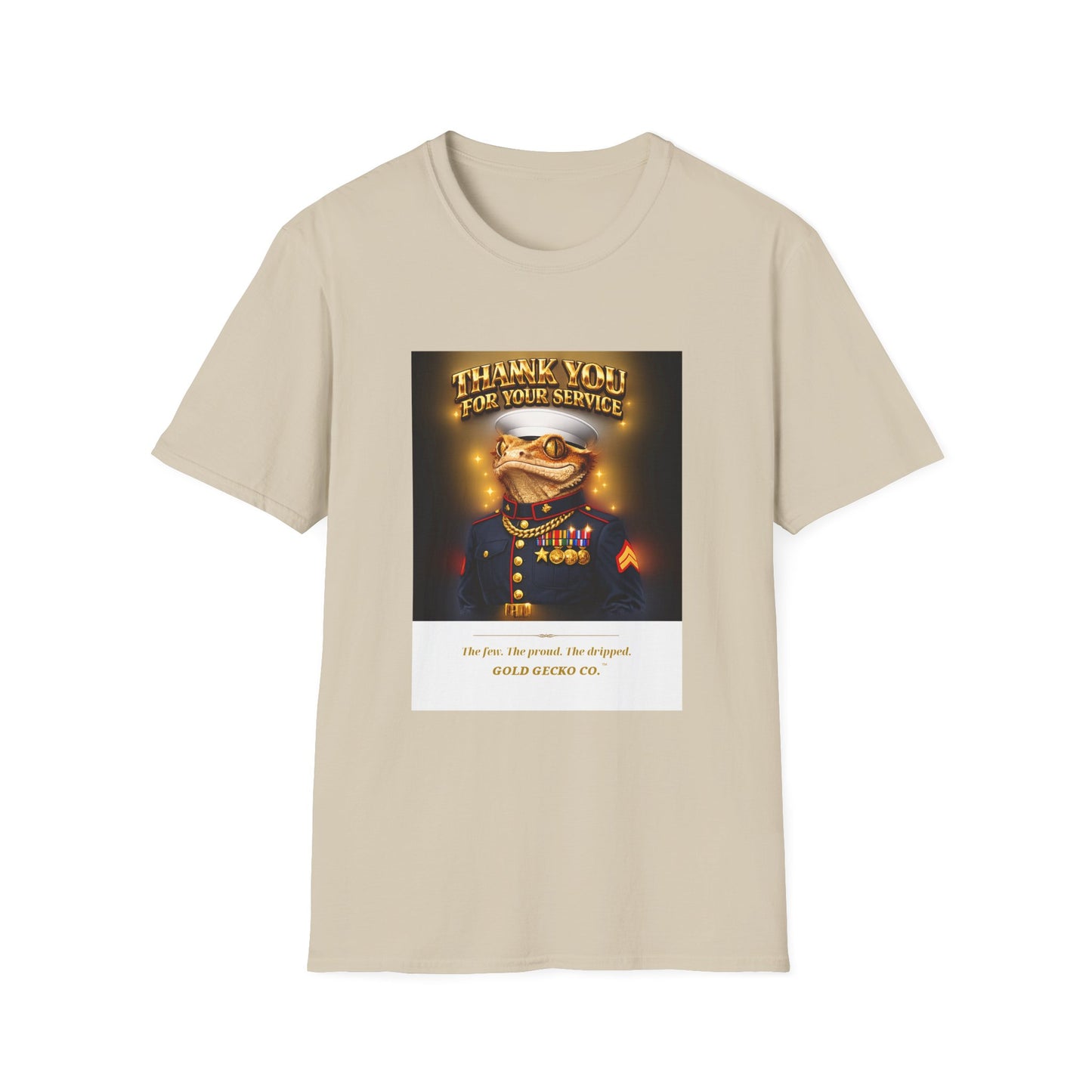 Gold Gecko Co.™ | Marines Semper Drip | Crested Gecko | Comfort Colors 6500