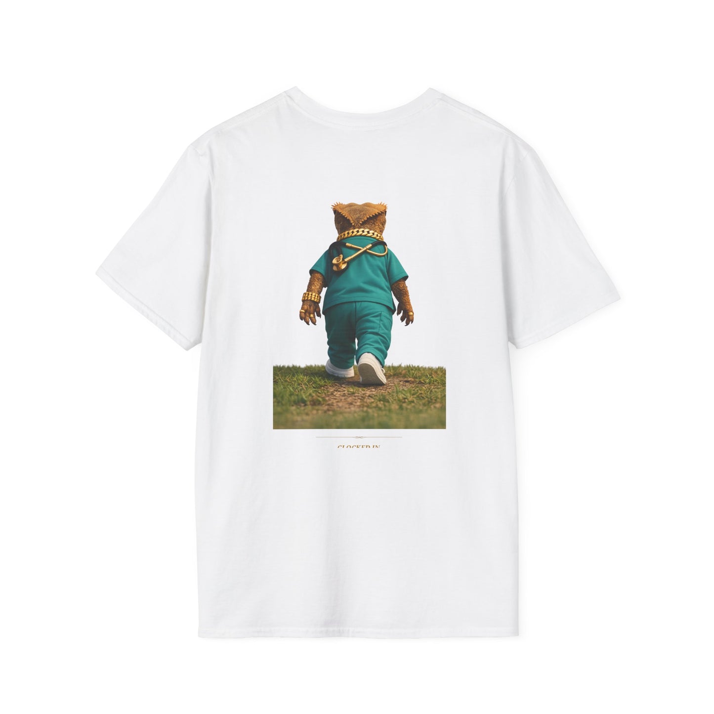 Gold Gecko Co.™ | Scrubs | Crested Gecko | Comfort Colors 6500