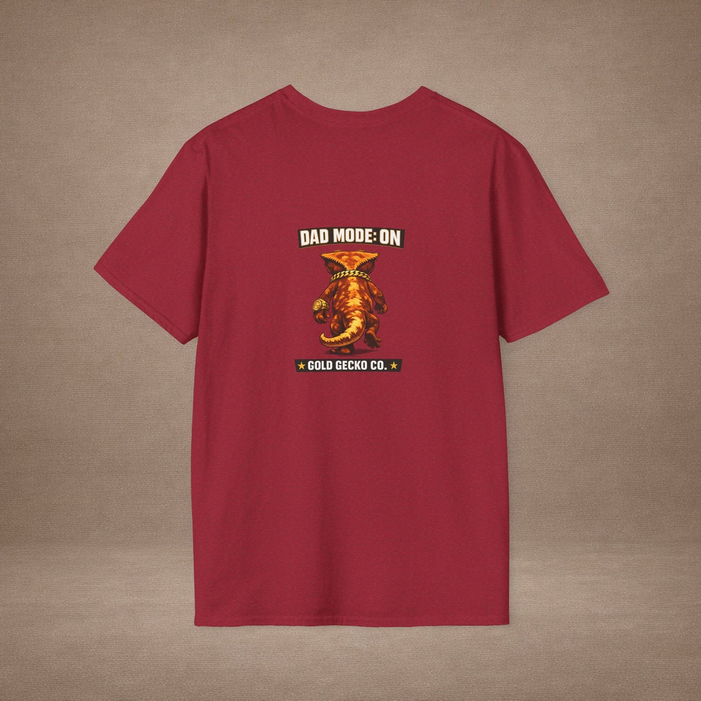 DESIGN #11 Gecko Dad — Dad Mode: On (Black Letters)