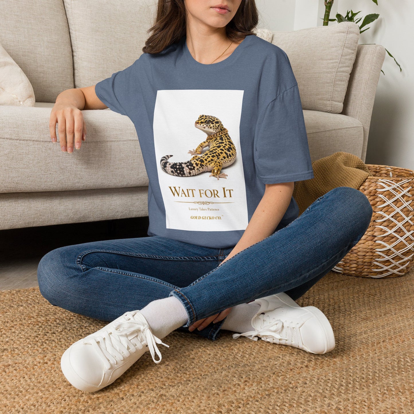 Gold Gecko Co.™ | Side Eye | Leopard Gecko | Comfort Colors 6500