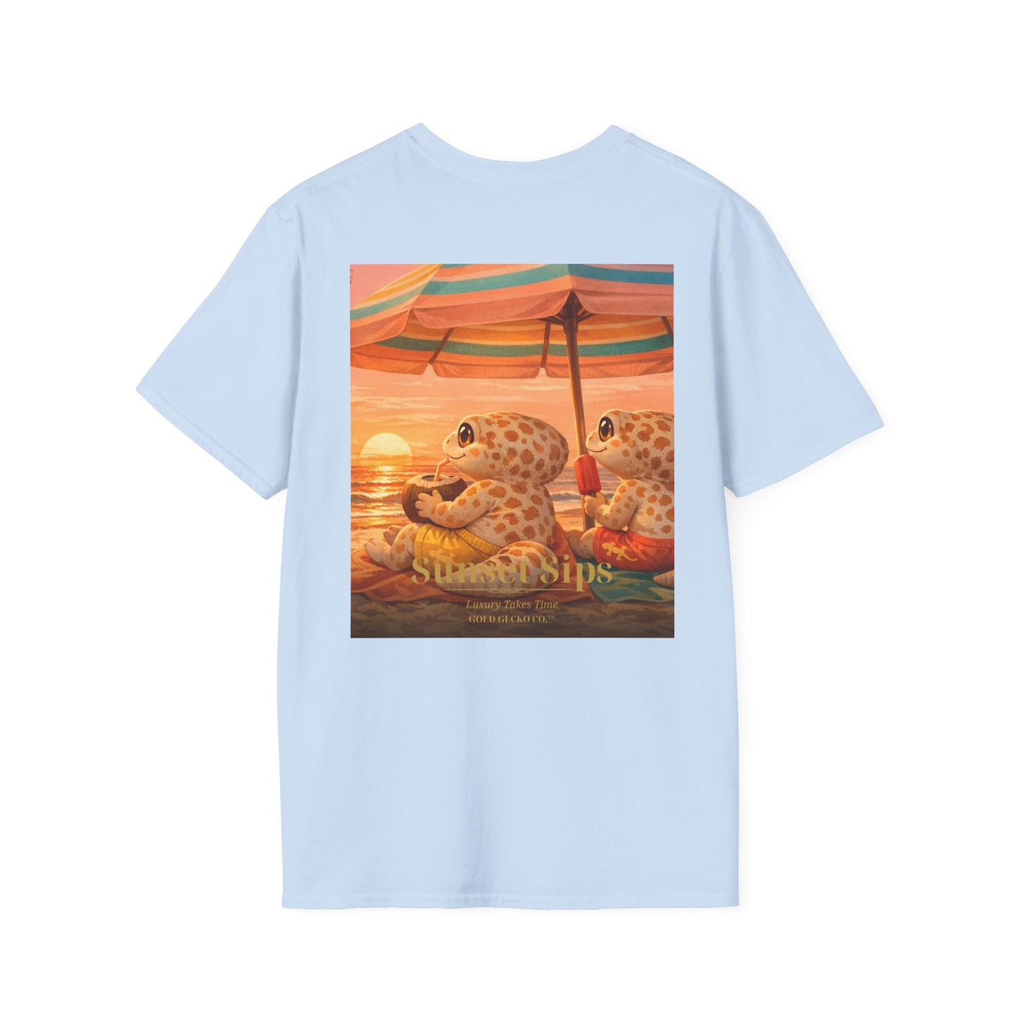 Col1404-04-V2-TS-Gildan64000-SunsetSips-Realistic-GoldGeckoCo