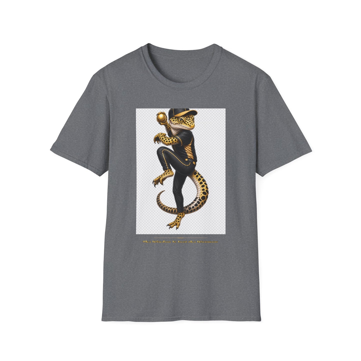 Gold Gecko Co. | The Windup Is Just the Warmup | Pitcher Gecko Tee