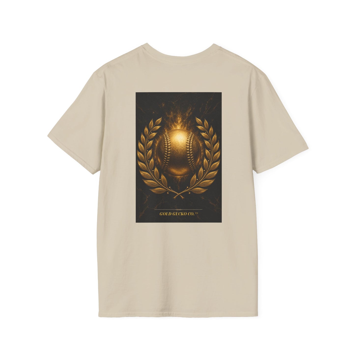 Gold Gecko Co. | Batting .1000 on Drip | Baseball Gecko Tee