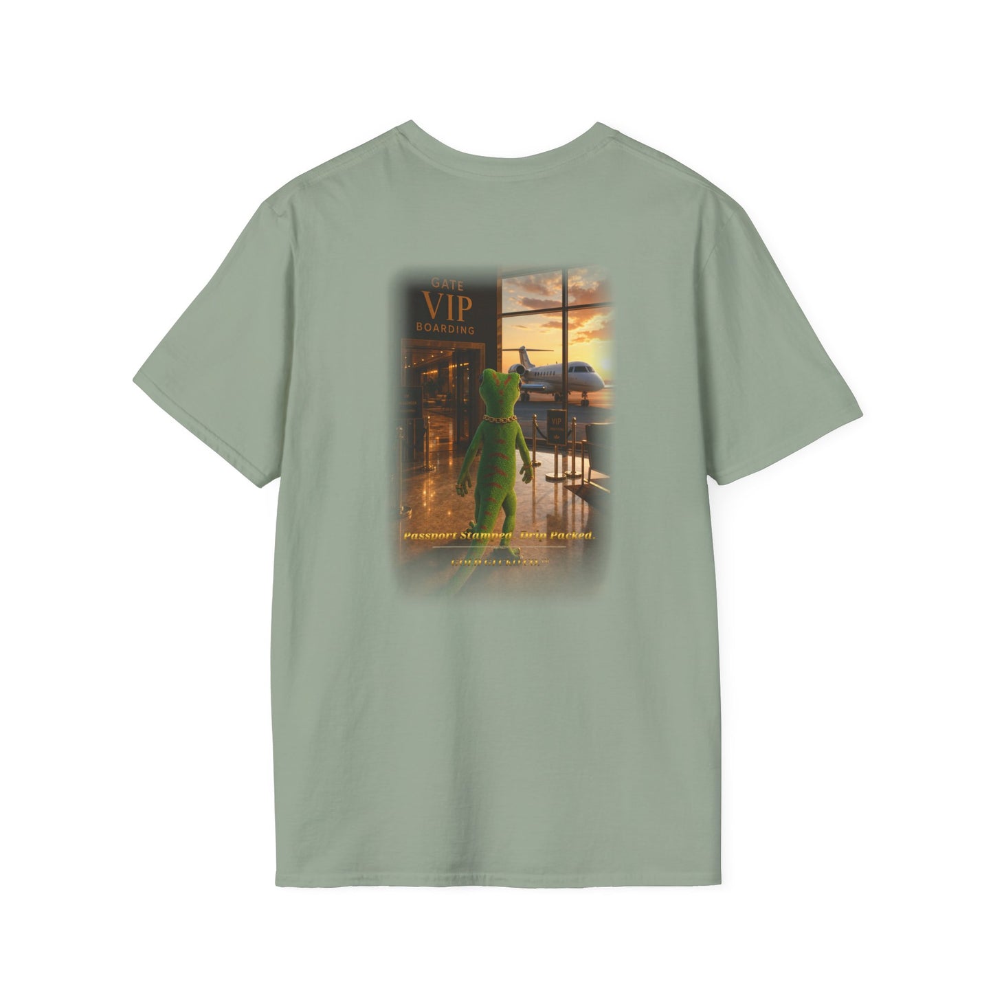 Gold Gecko Co.™ | Passport Stamped | Day Gecko | Comfort Colors 6500