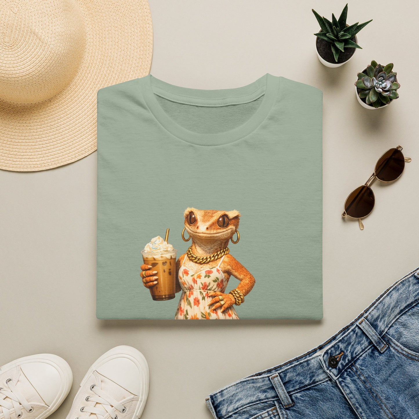 Gold Gecko Co.™ | Summer | Crested Gecko | Comfort Colors 6500