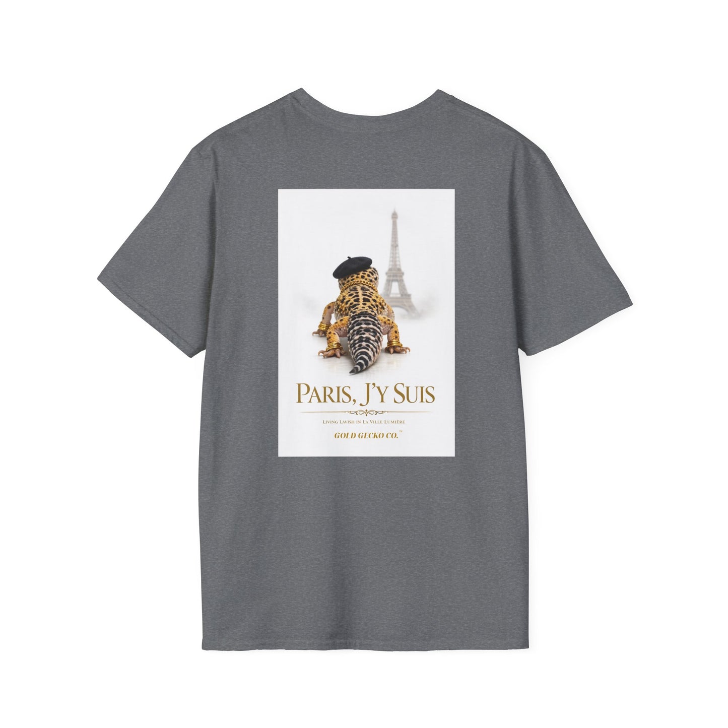 Gold Gecko Co.™ | Eiffel Tower | Crested Gecko | Comfort Colors 6500
