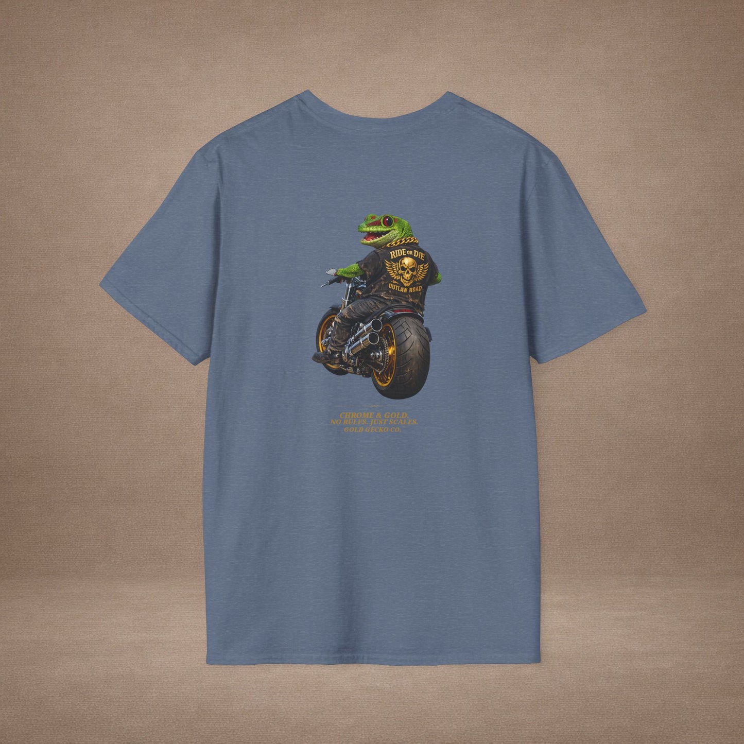 DESIGN #30-3 - Day Gecko + Chopper -No Rules Just Scales