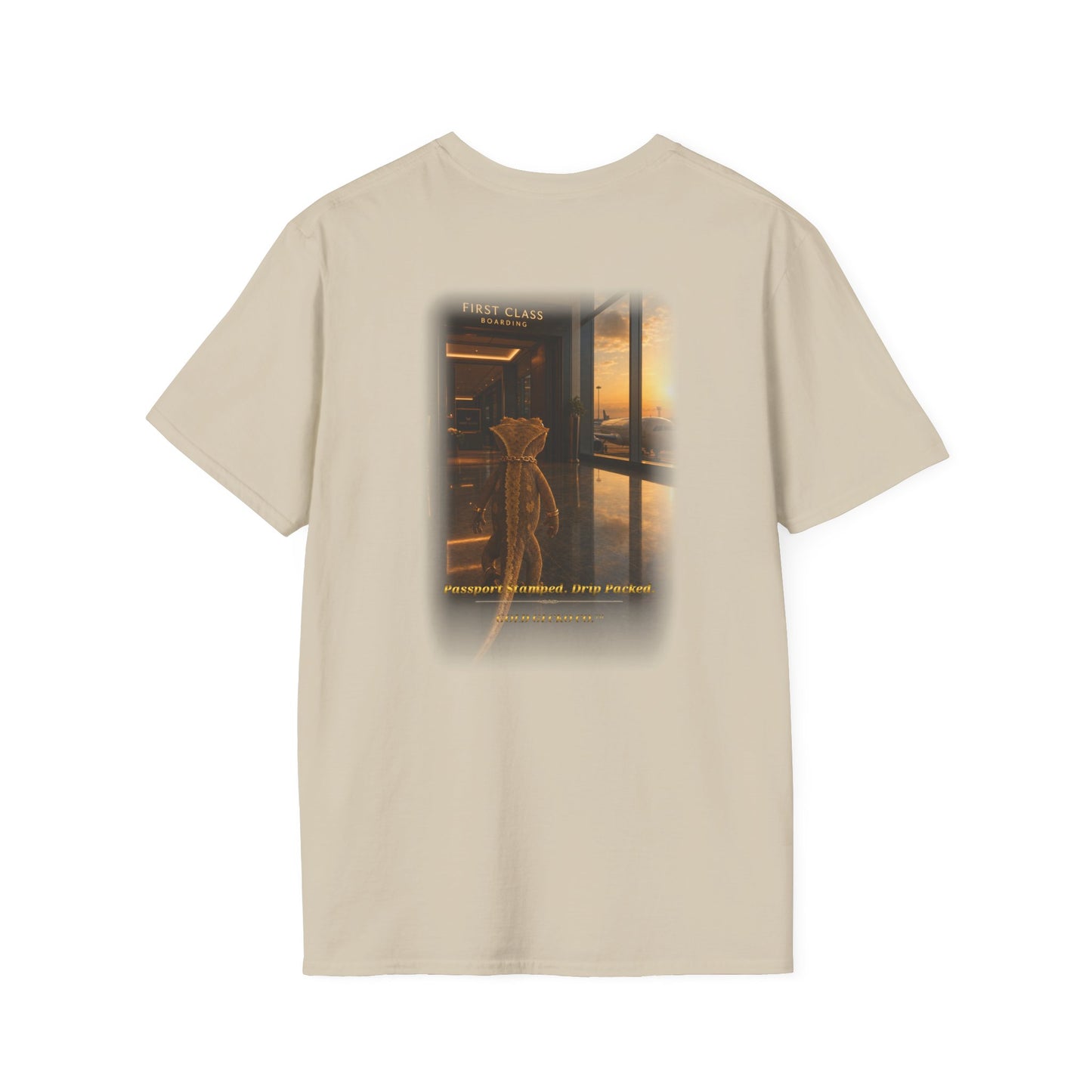 Gold Gecko Co.™ | Passport Stamped | Crested Gecko | Comfort Colors 6500