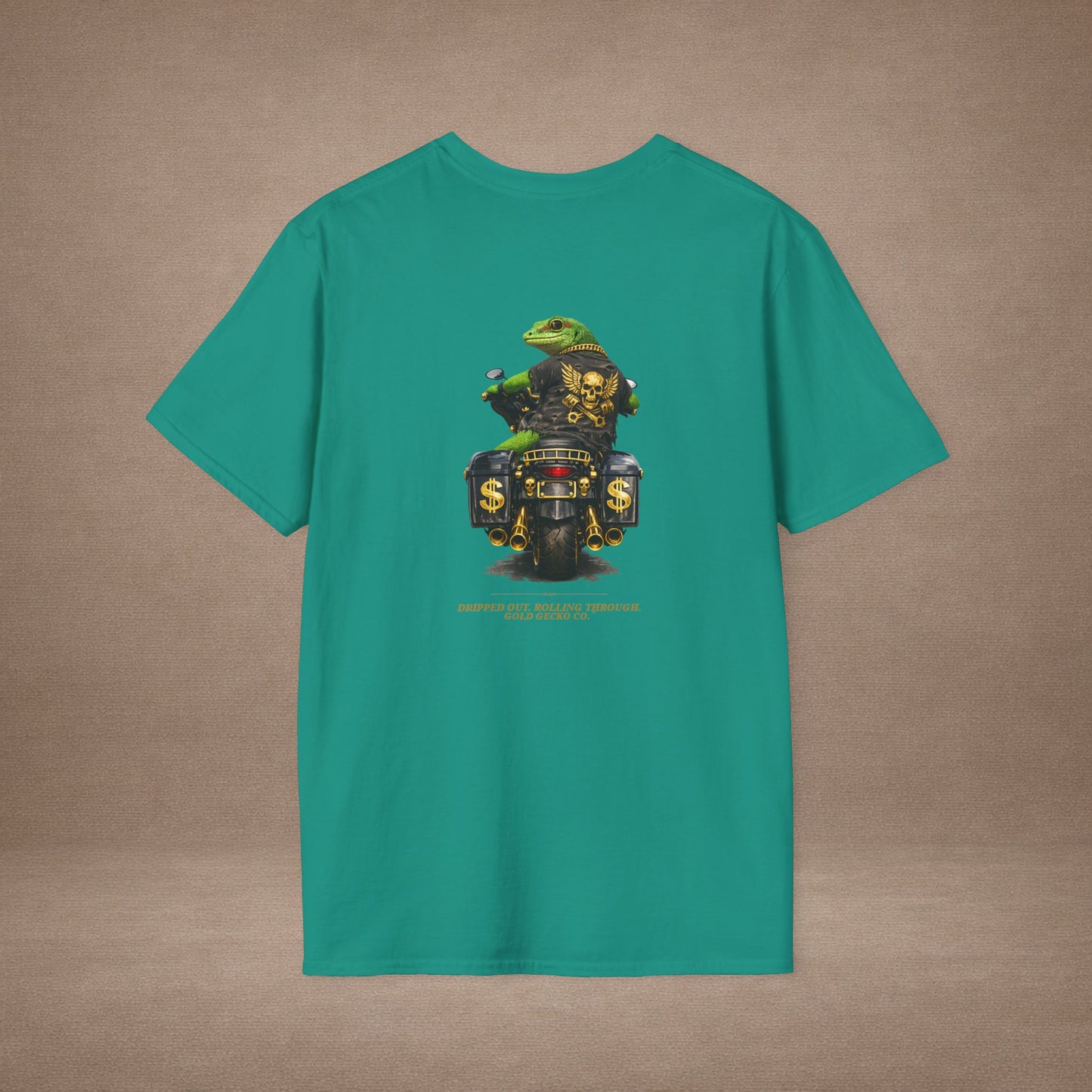 DESIGN #30-2 - Crested Gecko + Bagger -No Rules Just Scales