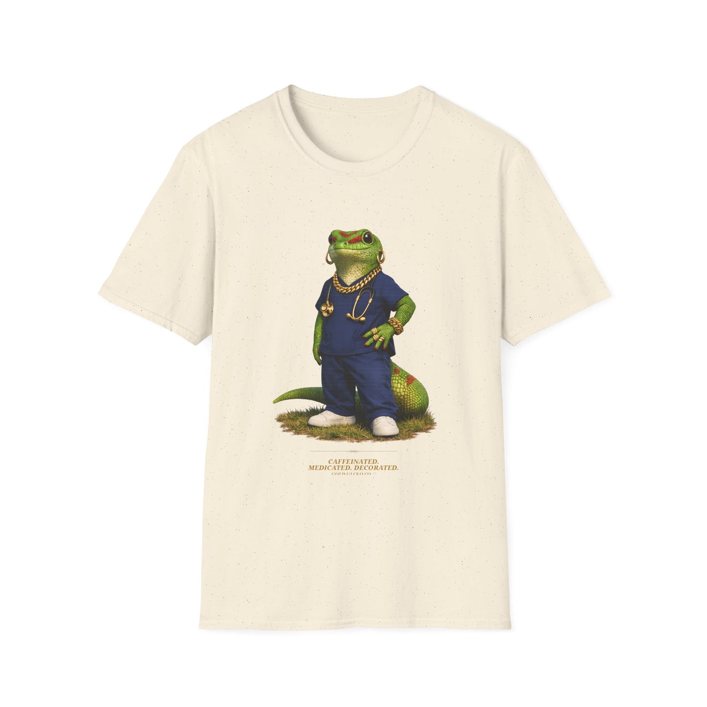 Gold Gecko Co.™ | Scrubs | Day Gecko | Comfort Colors 6500