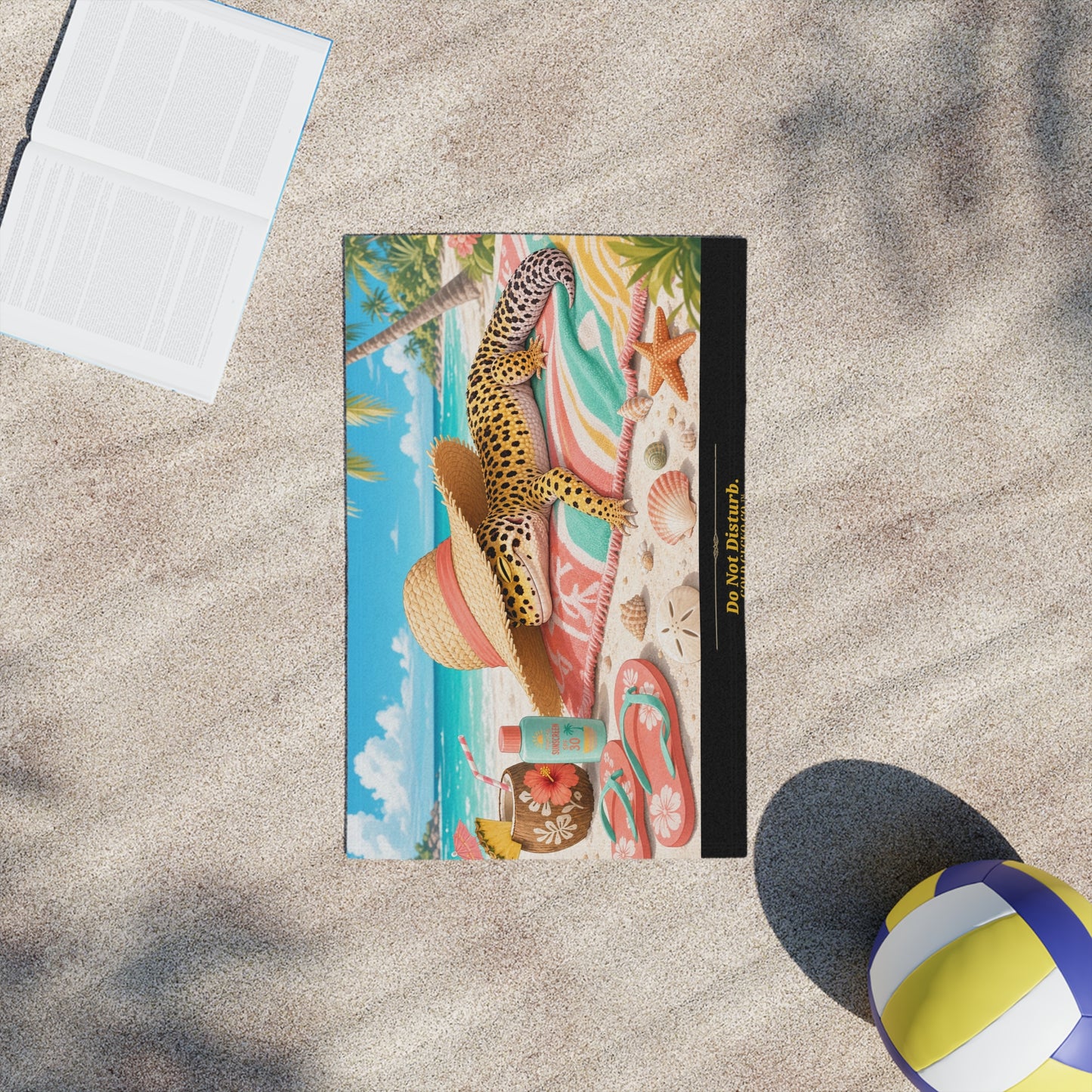 Col2001-02-V1-BT-PrimaPrint-DoNotDisturb-SunhatLounging-Leopard-Illustrated-GoldGeckoCo