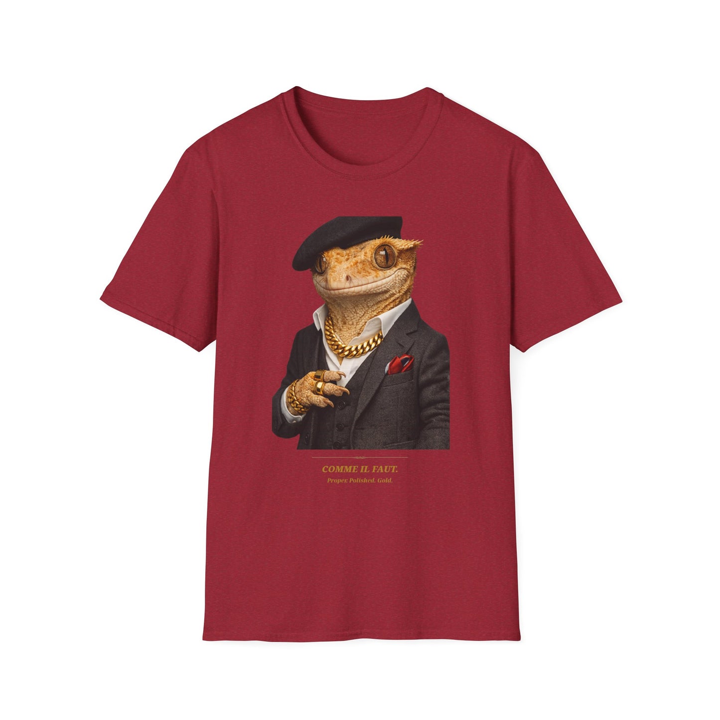 Gold Gecko Co.™ | Comme Il Faut | Crested Gecko | Comfort Colors 6500