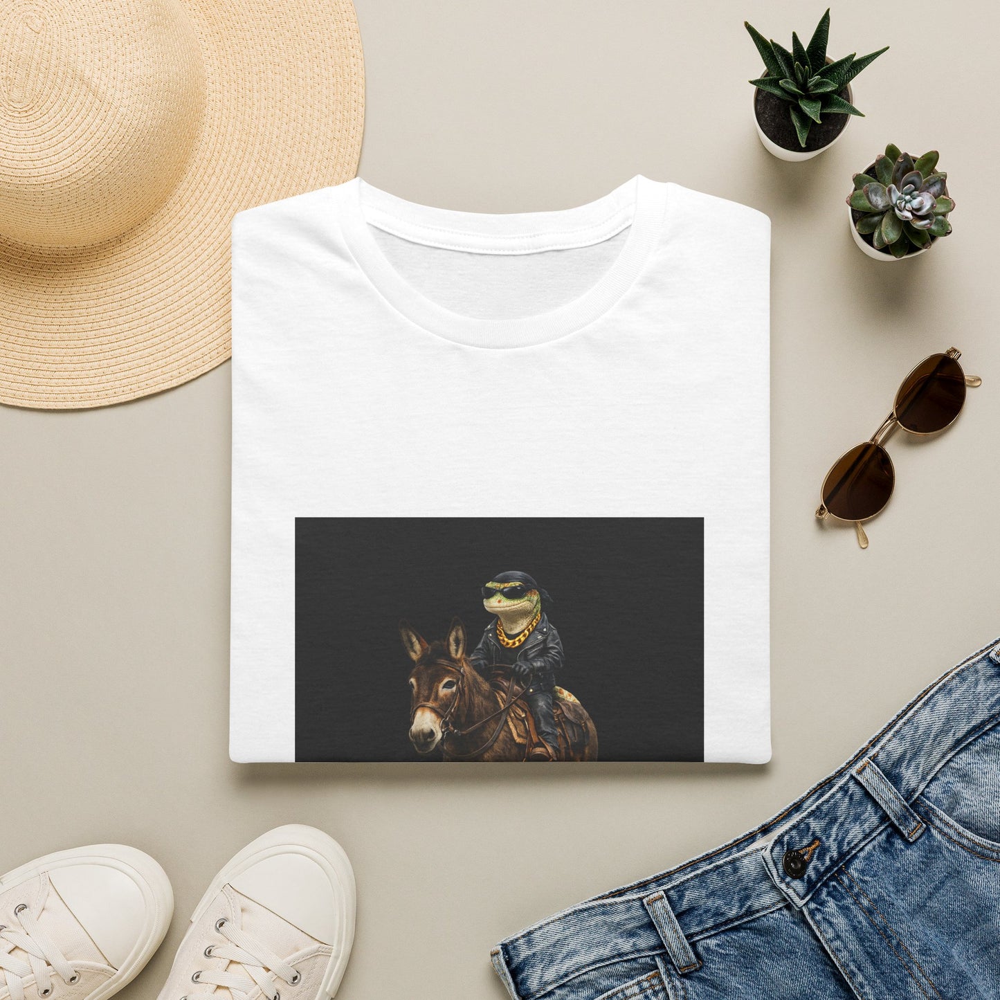 Gold Gecko Co.™ | Donkey Power | Leopard Gecko | Comfort Colors 6500