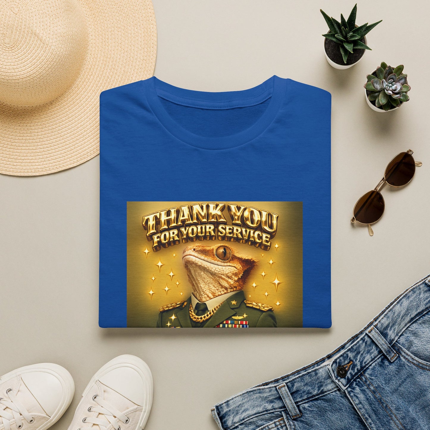 Gold Gecko Co.™ | Army Strong | Crested Gecko | Comfort Colors 6500