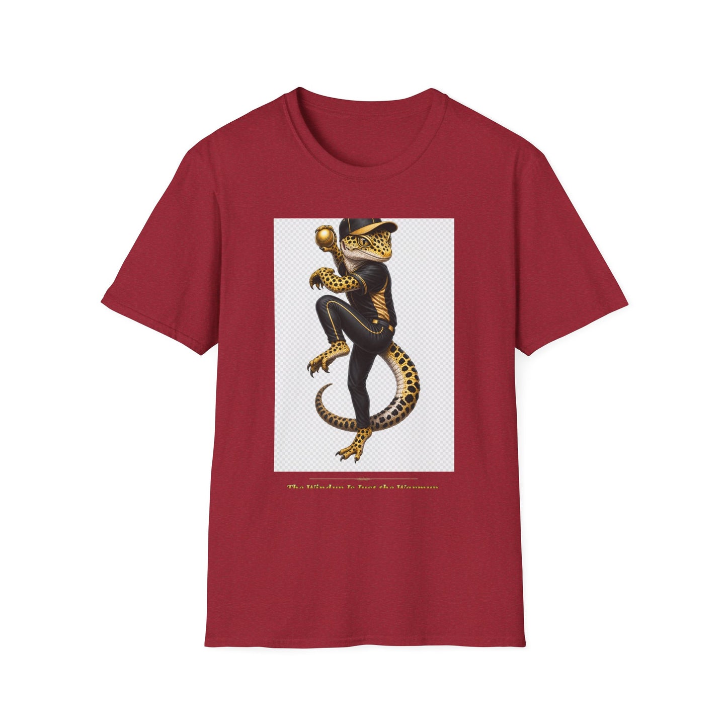 Gold Gecko Co. | The Windup Is Just the Warmup | Pitcher Gecko Tee