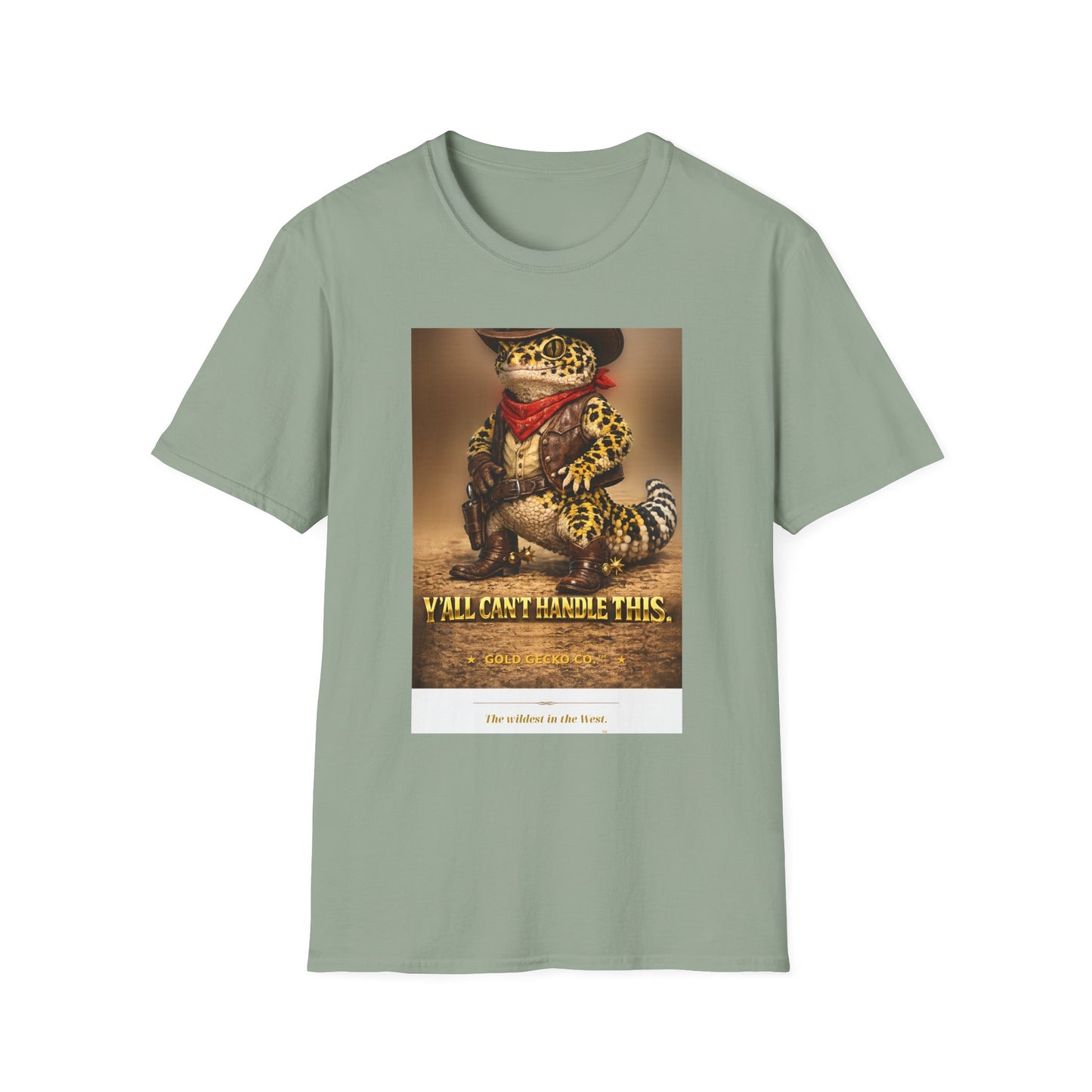 Gold Gecko Co.™ | Cowboy Up | Leopard Gecko | Comfort Colors 6500