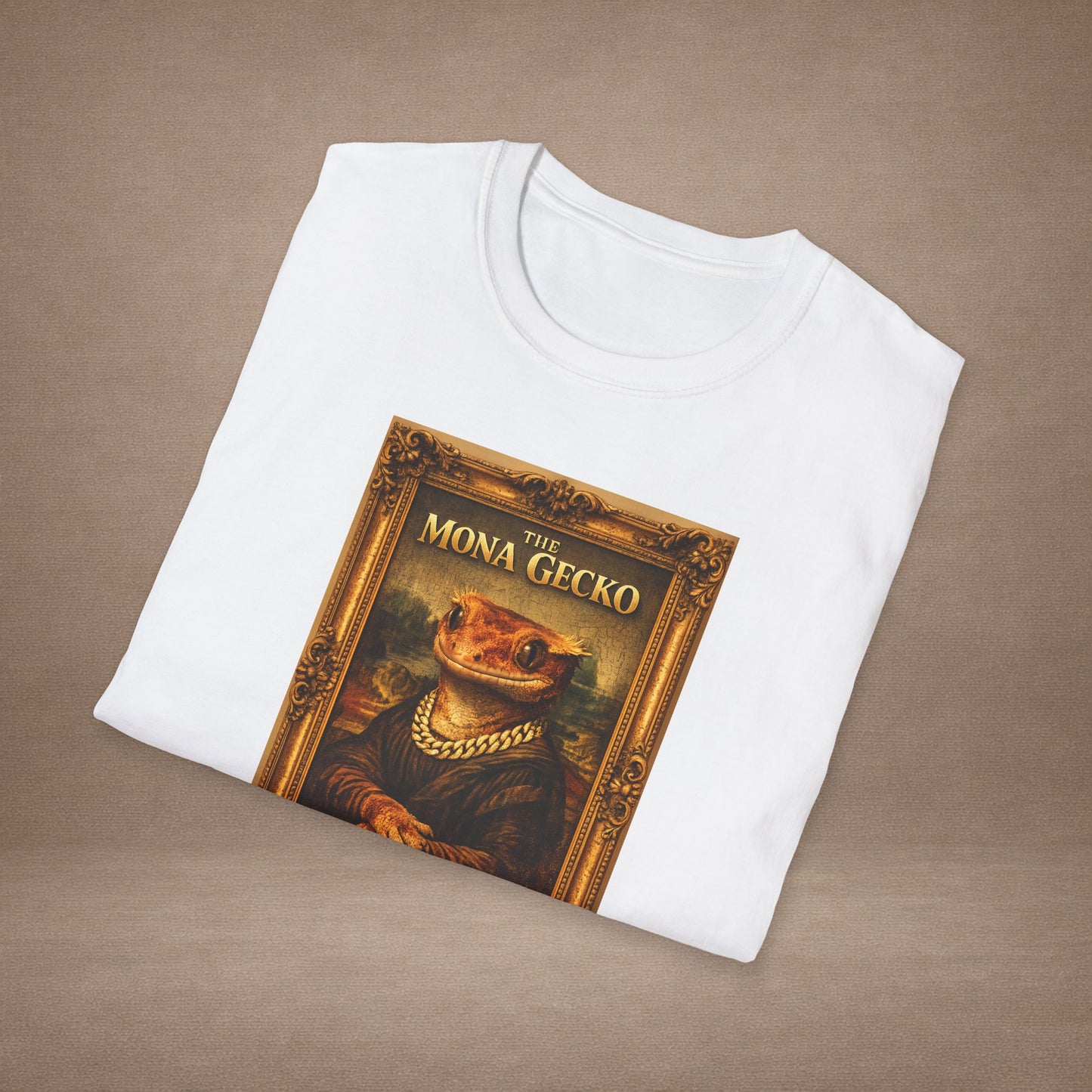 Design #col19-1 - Mona Gecko — Fine Art Tee