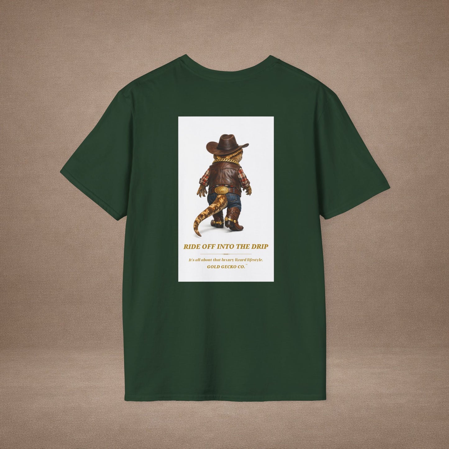 Design #09-1 - Cowboy Gecko - Y'All Can't Handle This