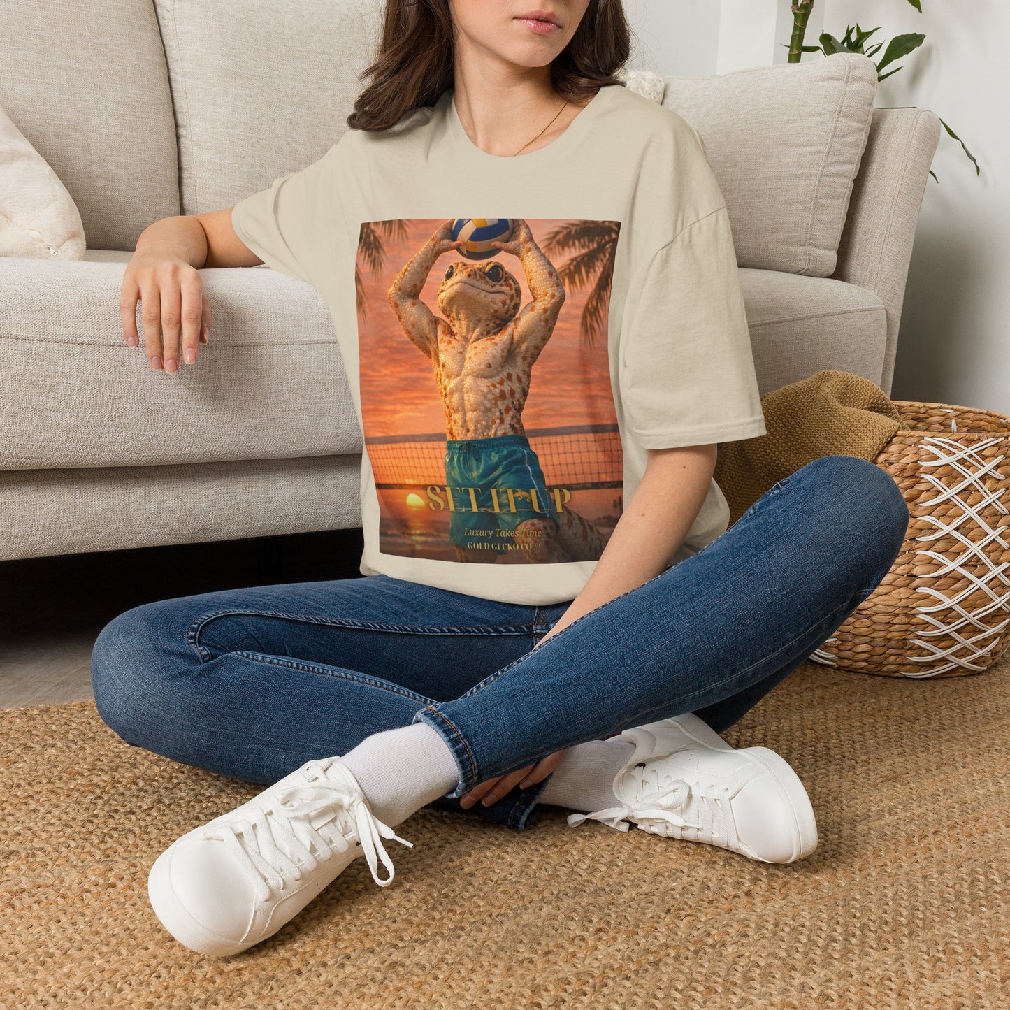 Col1415-01-V5-TS-Gildan64000-SetItUp-Realistic-GoldGeckoCo