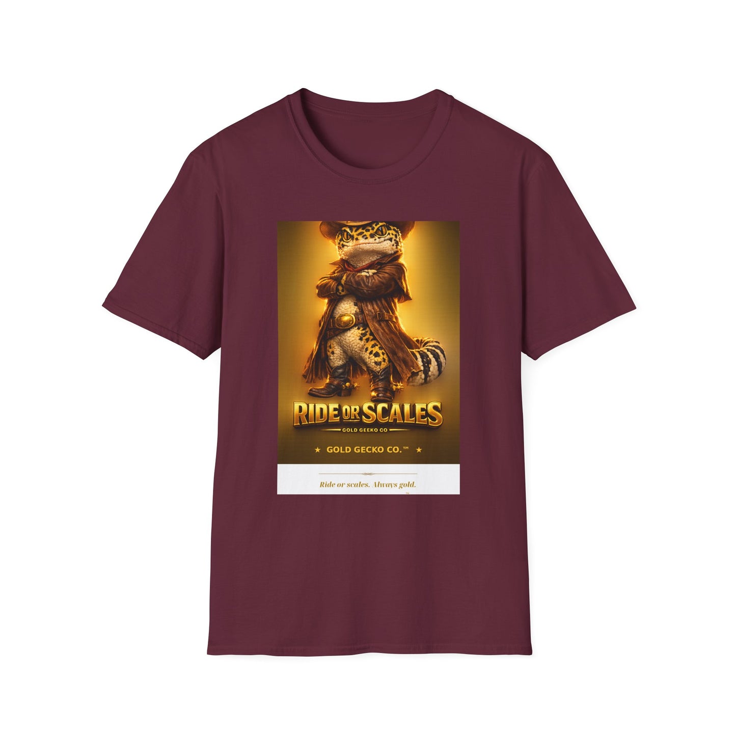 Gold Gecko Co.™ | Sunset Cowboy | Leopard Gecko | Comfort Colors 6500