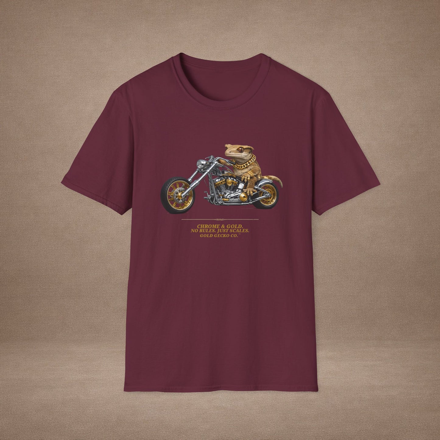 DESIGN #30-1 - Crested Gecko + Chopper -No Rules Just Scales