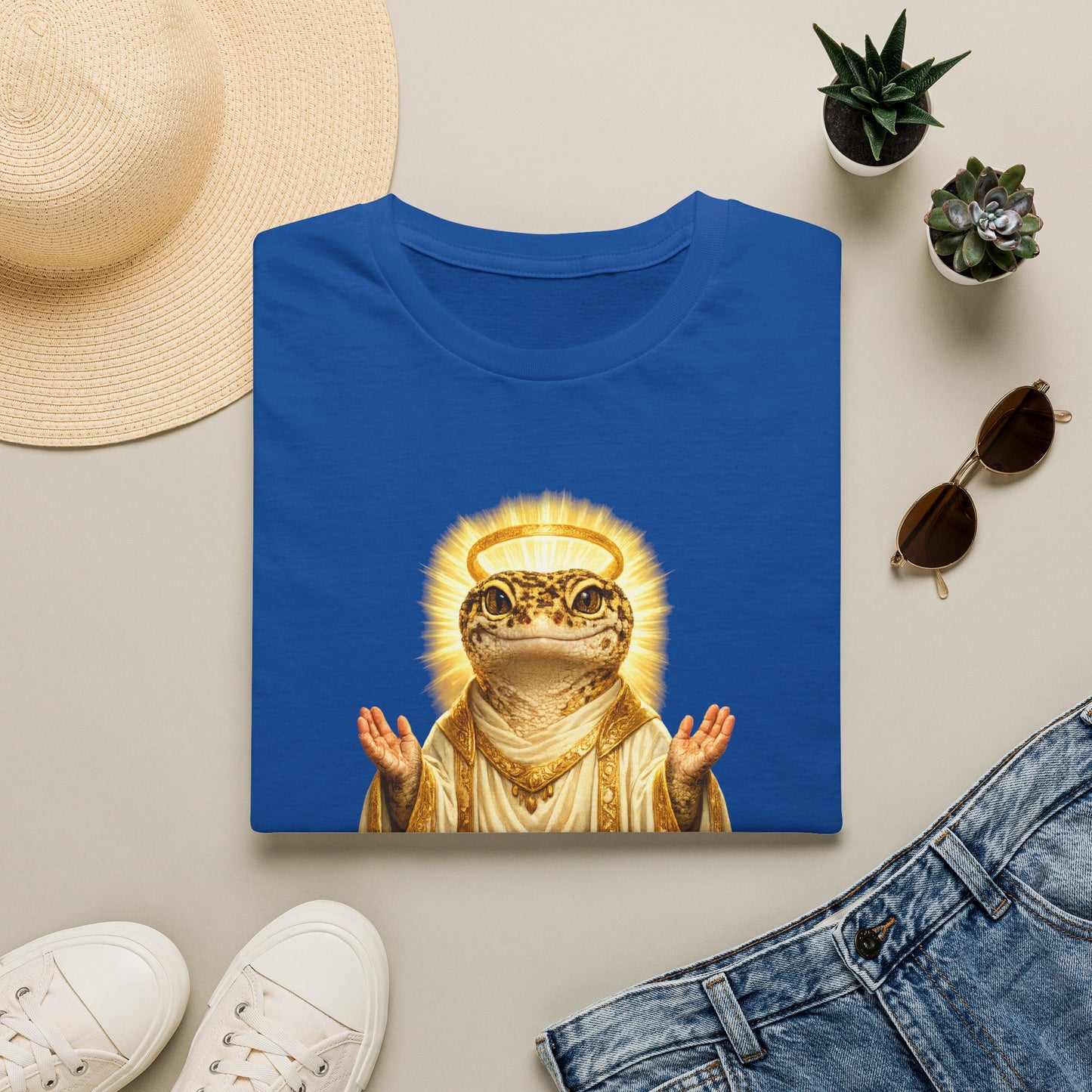 Gold Gecko Co. | Blessed. Covered. Untouchable. | Blessing Gecko Tee