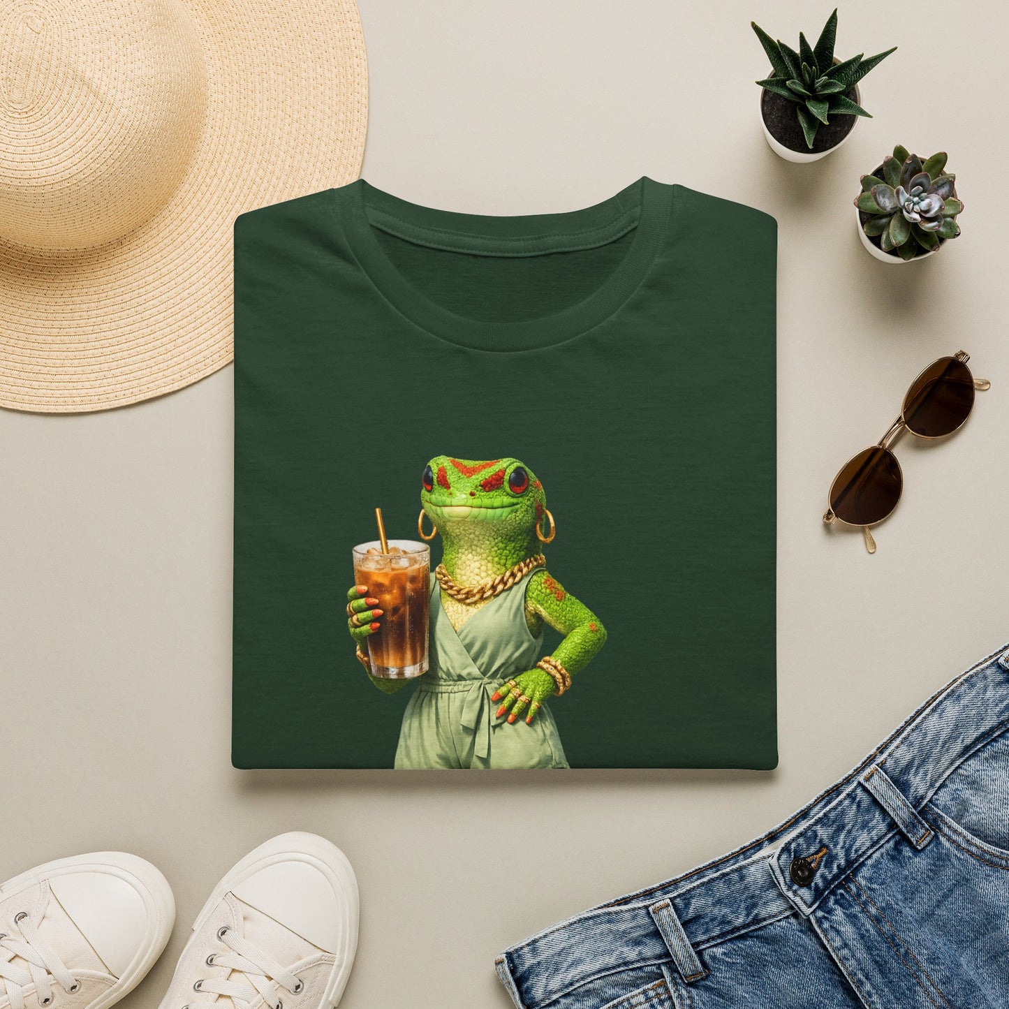 Gold Gecko Co.™ | Summer | Day Gecko | Comfort Colors 6500