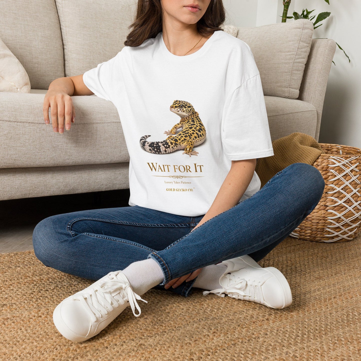 Gold Gecko Co.™ | Side Eye | Leopard Gecko | Comfort Colors 6500