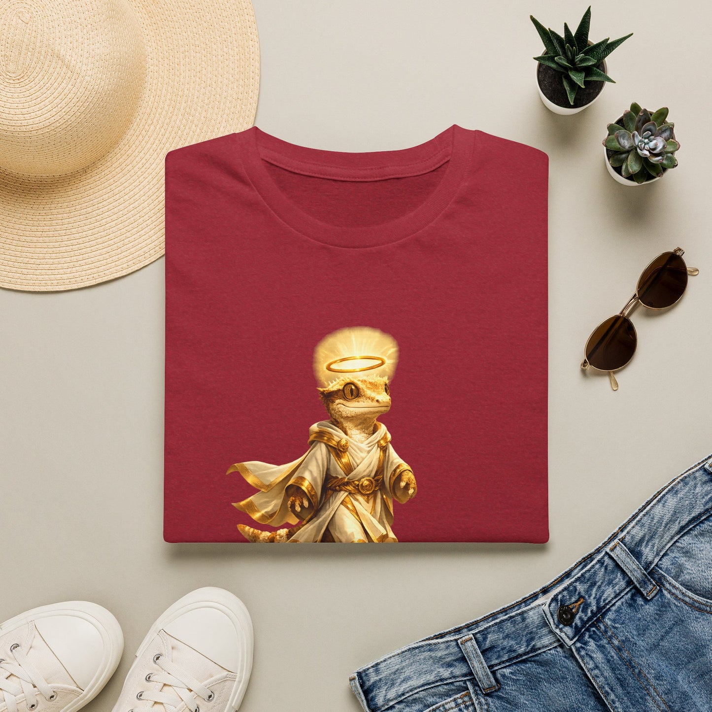 Gold Gecko Co. | Faith Over Fear. Always. | Walking on Water Gecko Tee